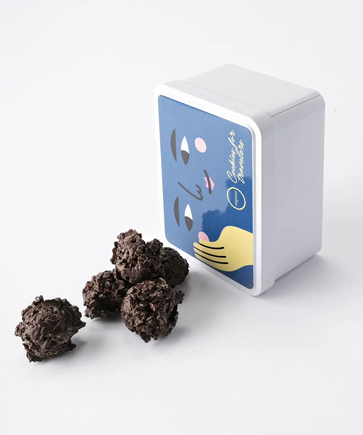 Chocobites al cioccolato fondente Mignon in tin box regalo